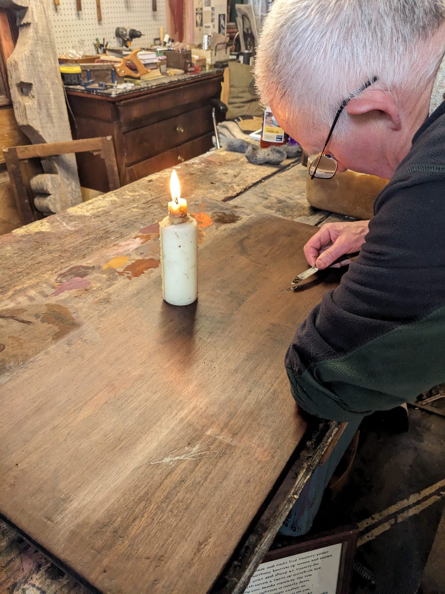 Workshop materials and tools